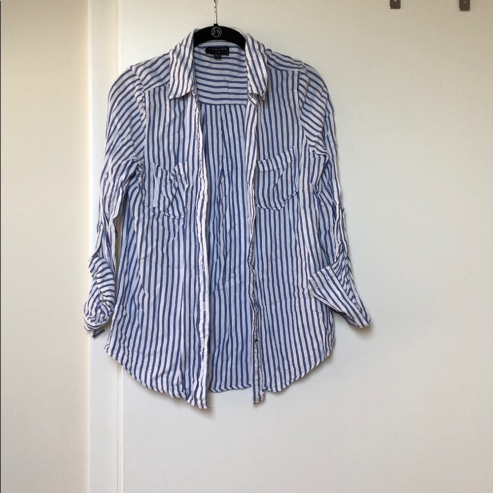 Casual button down blouse
